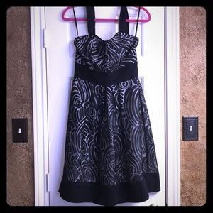 Black/white Market dress. Cocktail attire